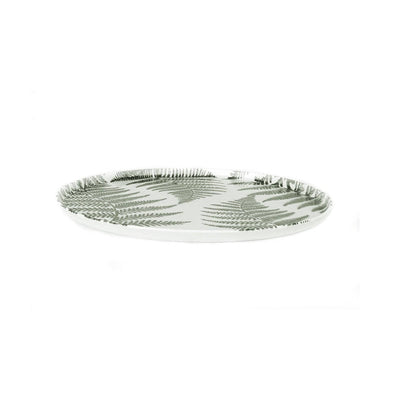 Botanical Set of 2 Flat Plates, Green, 31 cm 2