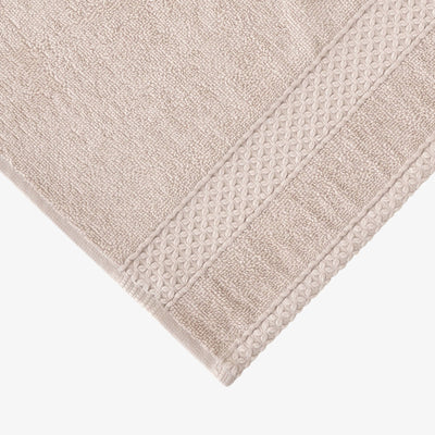 Aqua Fibro Extra Soft 100% Turkish Cotton Face Cloth, Beige 2