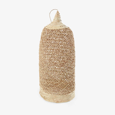 Maisy Cylinder Palm Lamp, Natural, 35x35 cm 1