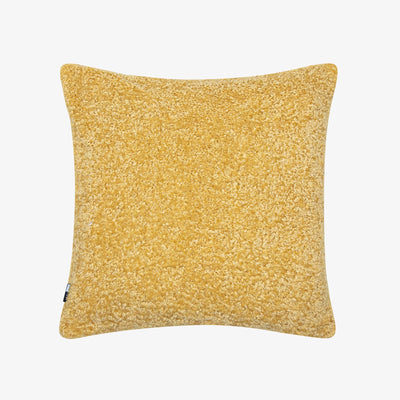 Textured Faux Fur, Mustard, 45x45 cm 1