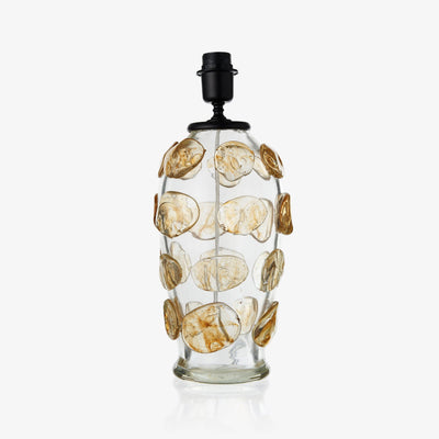 Atlantis Glass Table Lamp, Honey 1
