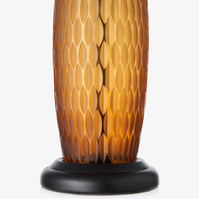 Mars Glass Table Lamp, Amber 2