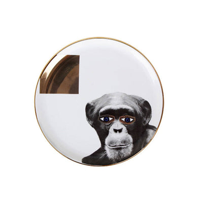 Wild Life Set of 6 Monkey Side Plates, 20 cm 1