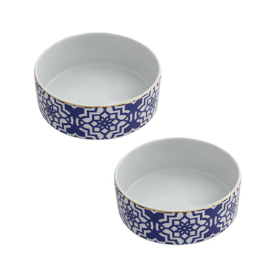 Morocco Set of 2 Bowls, Purple 1