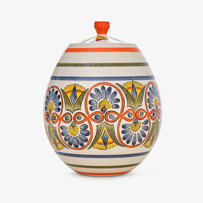 Isra Handpainted Vase, Multicoloured Vases sazy.com