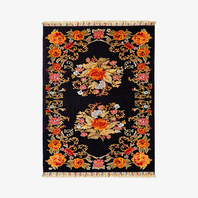 Rosalin Handwoven Area Rug, Multicoloured, 170x222 cm Vintage Rugs sazy.com