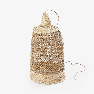 Maisy Cylinder Palm Lamp, Natural, 28x28 cm 1