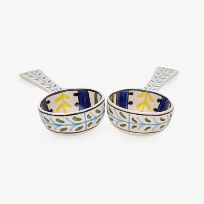 Dilara Set of 2 Handpainted Bowls, Multicoloured, 7x20 cm 2