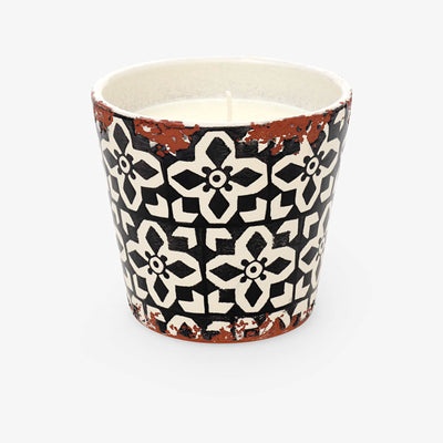 Mosaic Magnolia Candle, Black, 1320 g 1