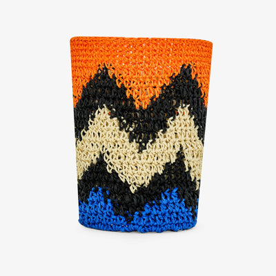 Hook Handmade Candle, Orange - Blue, S 2