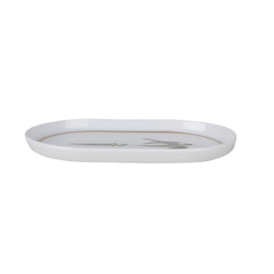 Botanical Set of 2 Oval Plates, 18 cm 2