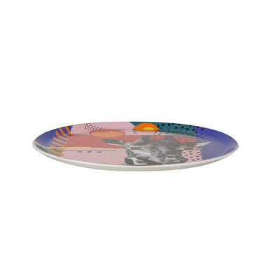 Wild Life Set of 6 Giraffe Dinner Plates, 28 cm 2