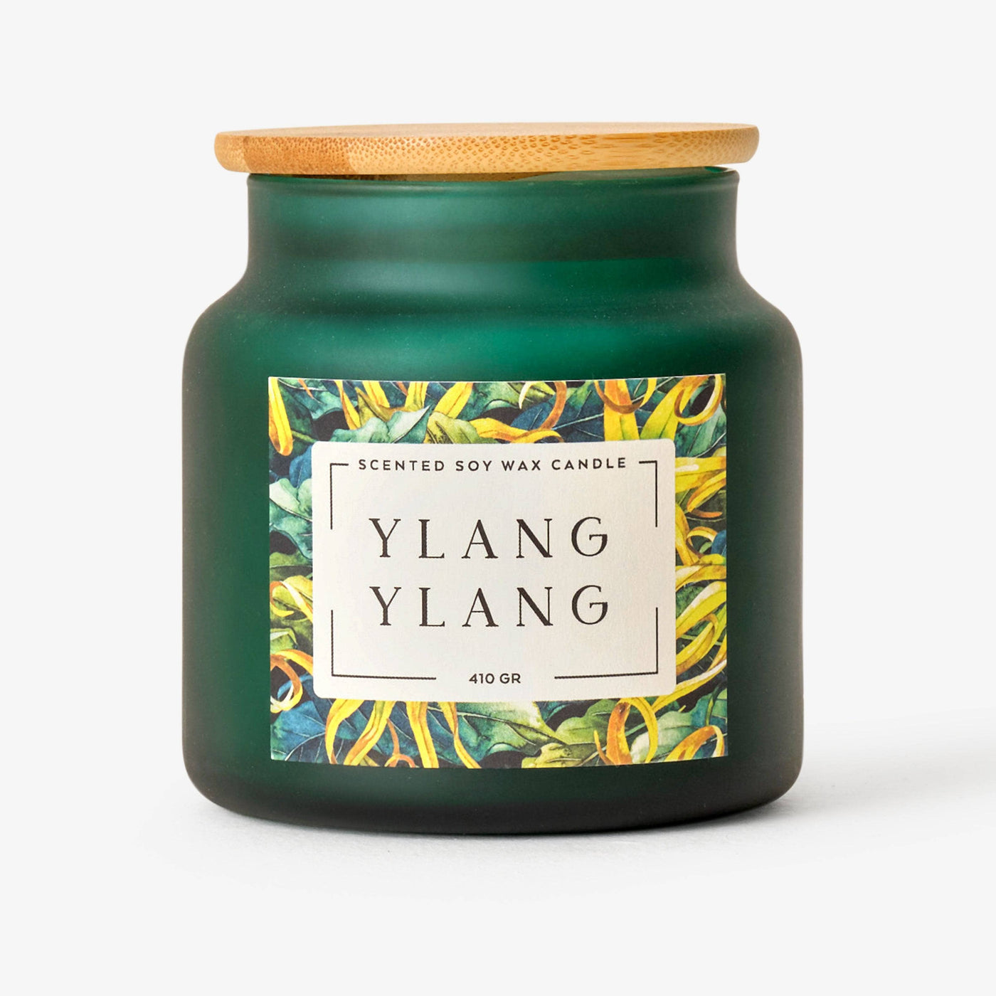 Ylang Ylang Candle, Green, 410 g Candles sazy.com