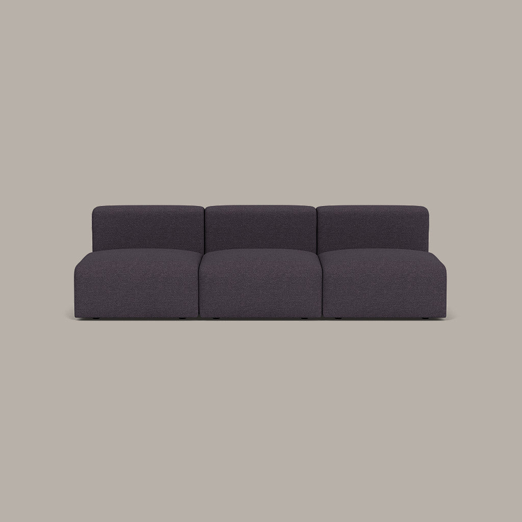 Cob 3 Seater Armless Modular Sofa