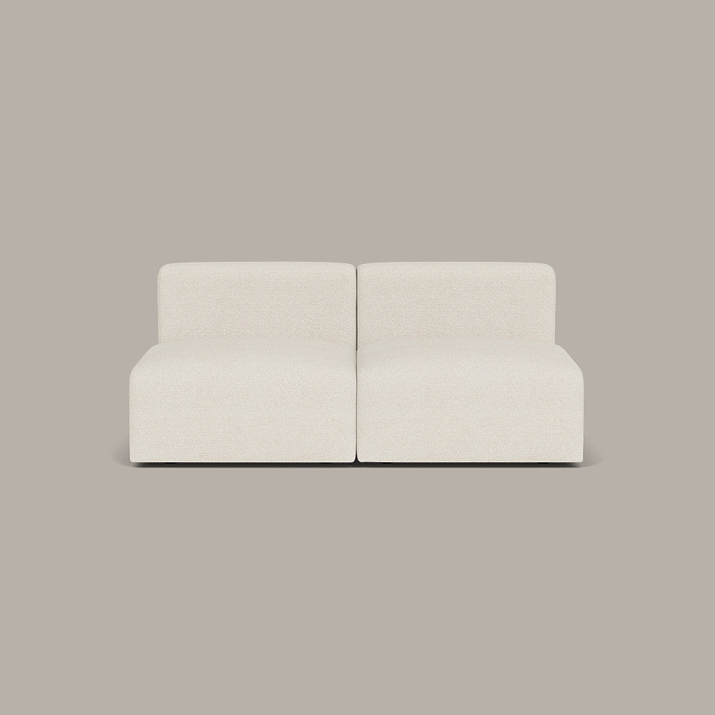 Cob 2 Seater Armless Modular Sofa