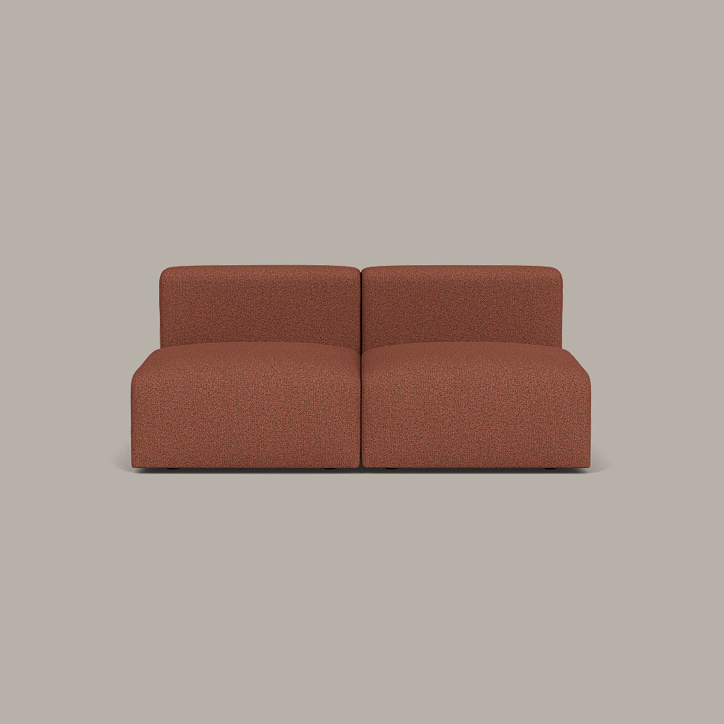 Cob 2 Seater Armless Modular Sofa