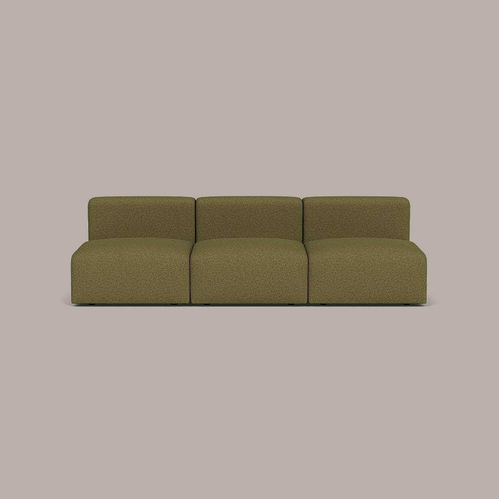 Cob 3 Seater Armless Modular Sofa