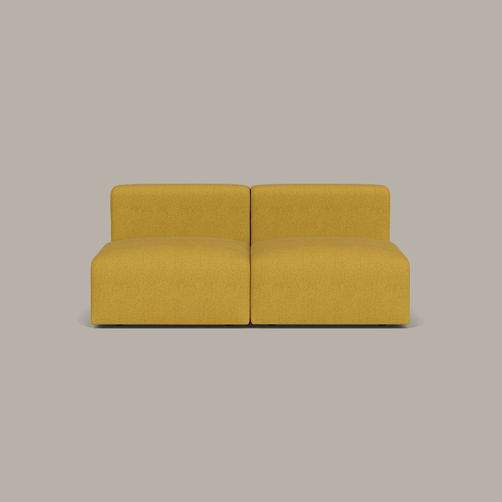 Cob 2 Seater Armless Modular Sofa