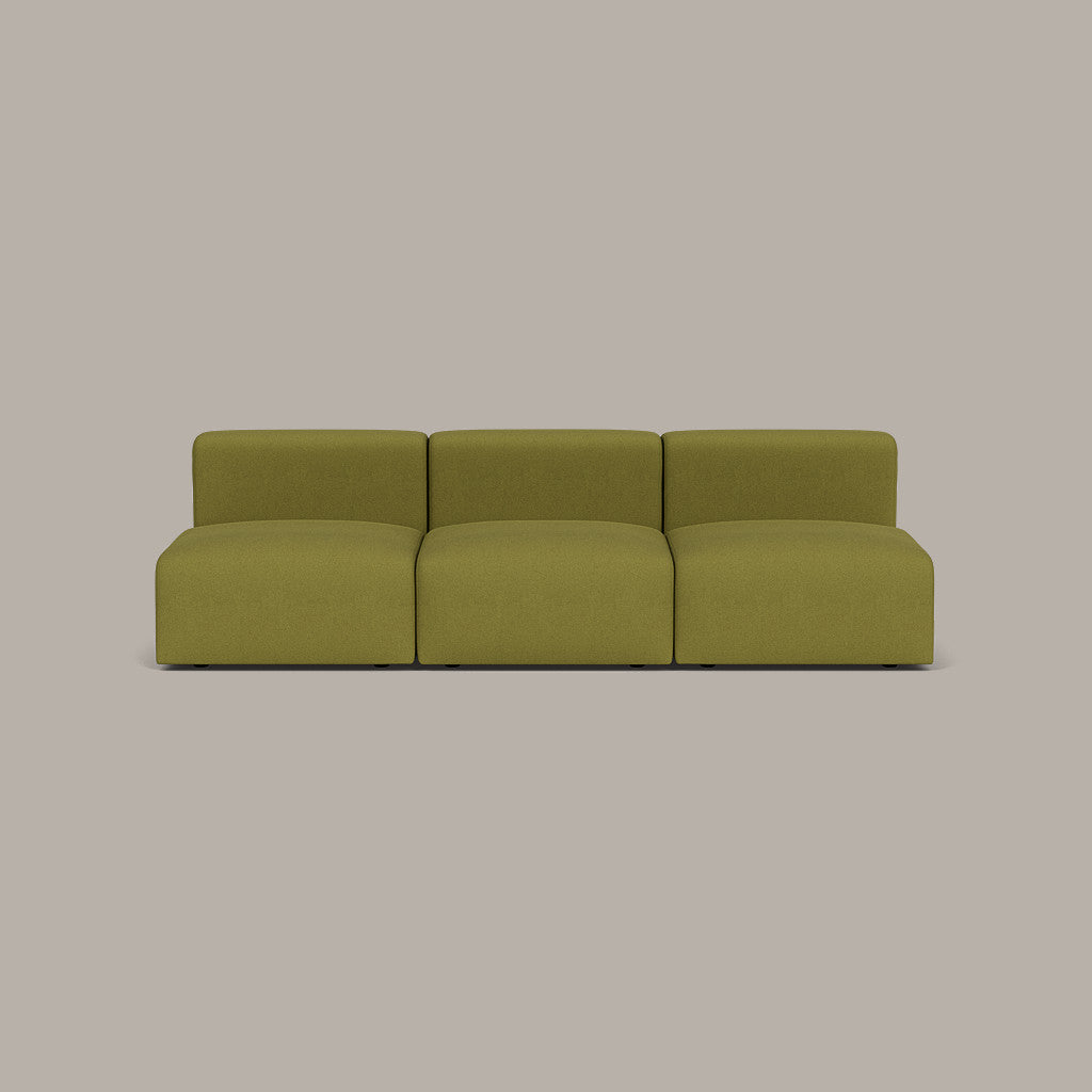 Cob 3 Seater Armless Modular Sofa