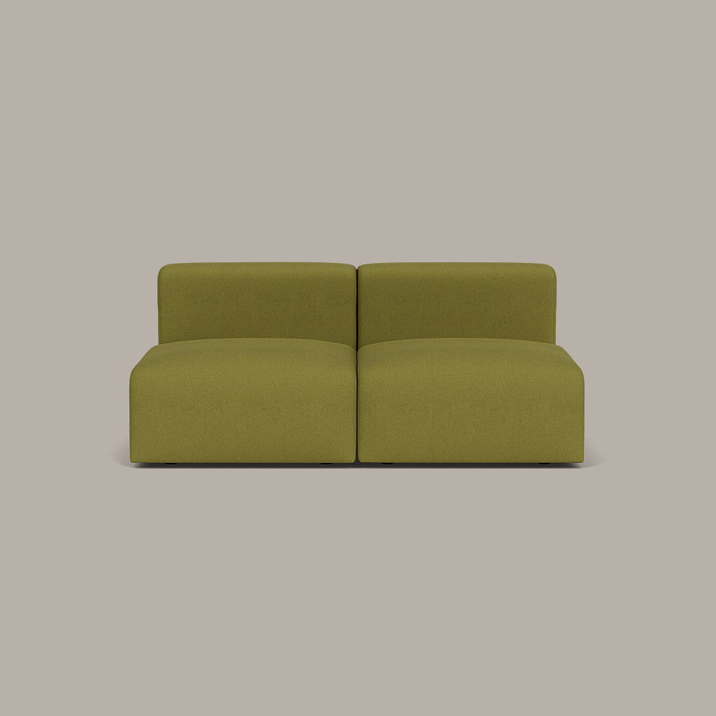Cob 2 Seater Armless Modular Sofa