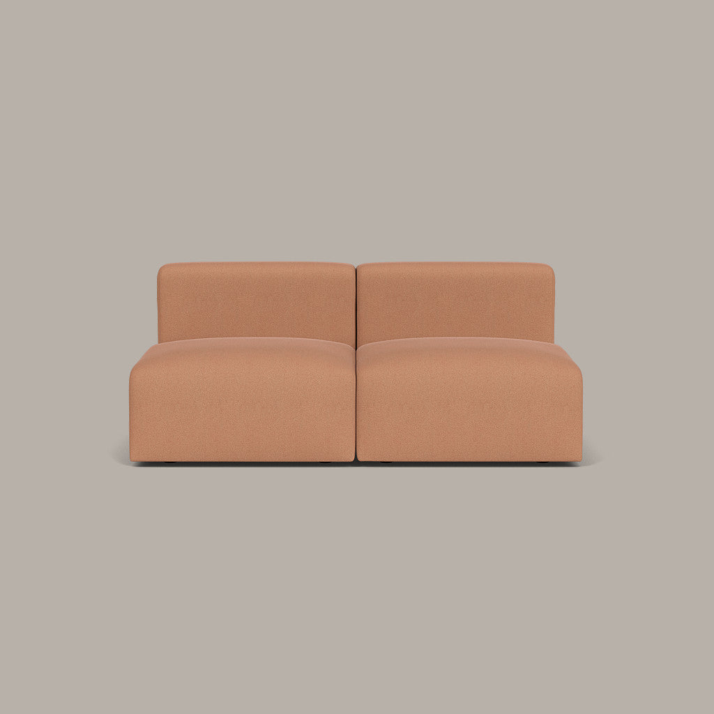 Cob 2 Seater Armless Modular Sofa