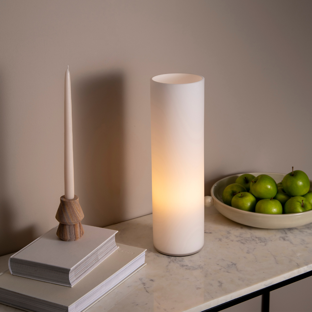 Paria Rainbow Sandstone Candle Holders, (Set of 2)