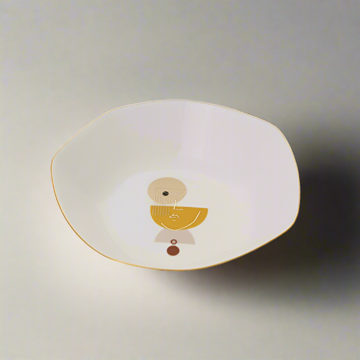 Abstract Serving Bowls (Set of 2)