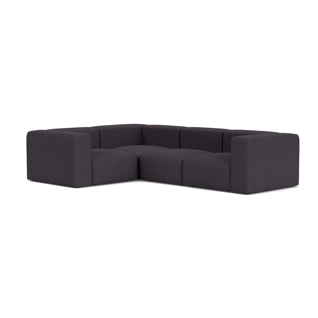 Cob Left Corner Modular Sofa, Arpa Boucle, Navy Blue