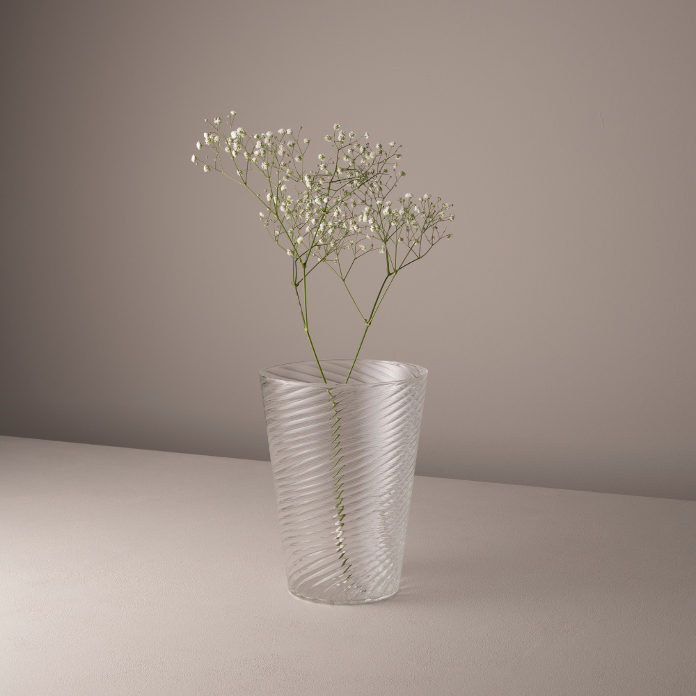 Flowen Glass 20cm Vase