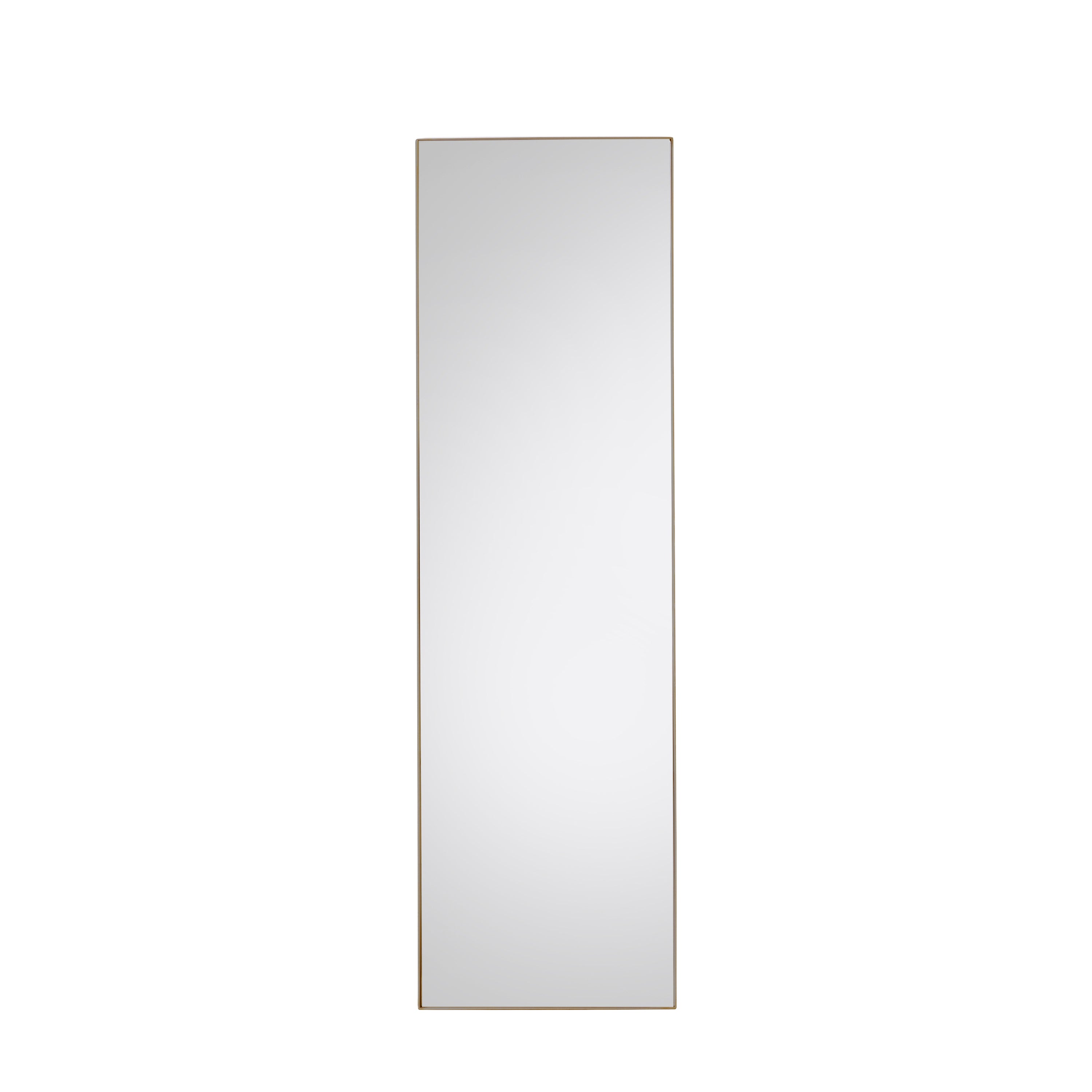 Hurston Leaner Mirror Glass Bronze