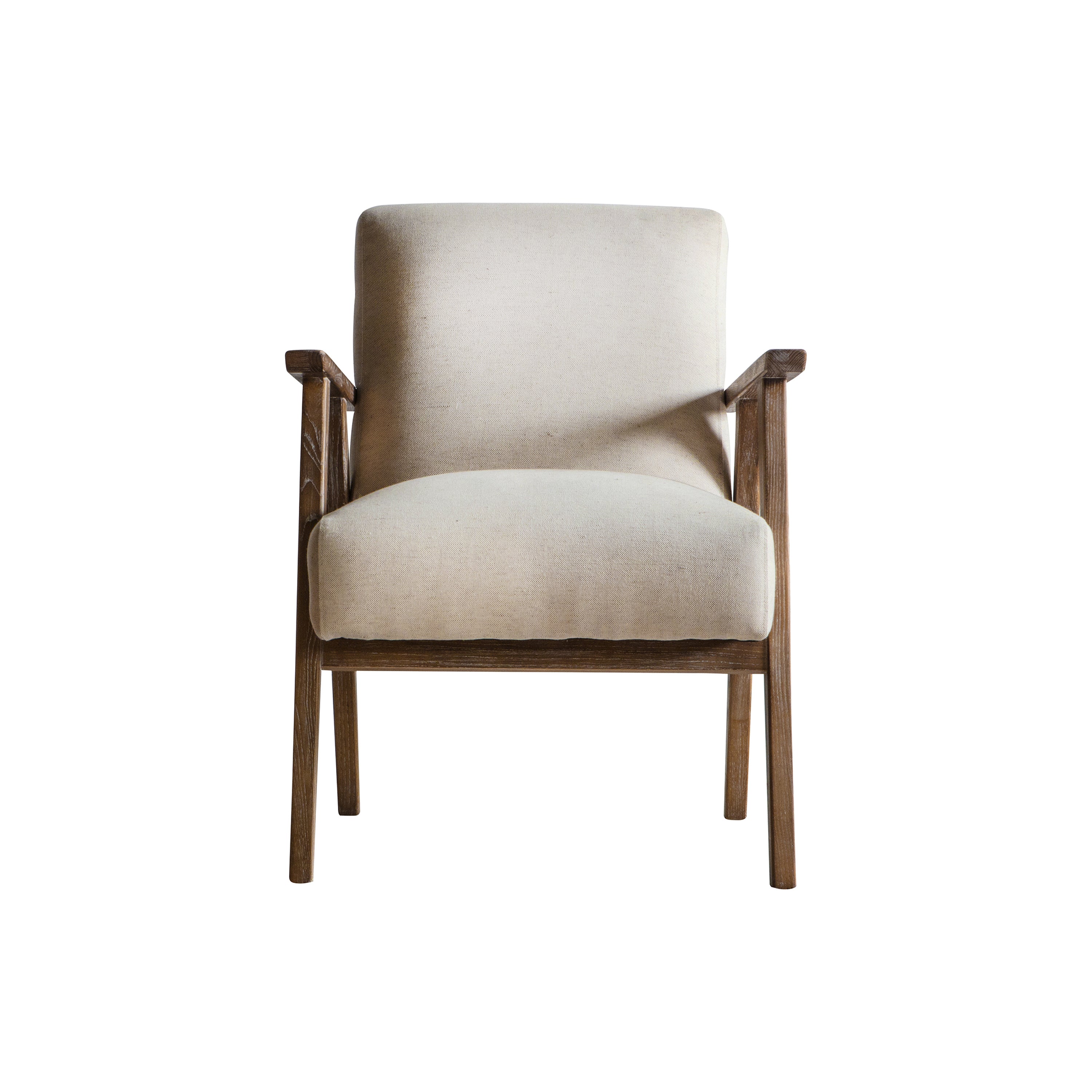 Neyland Armchair Wood Natural