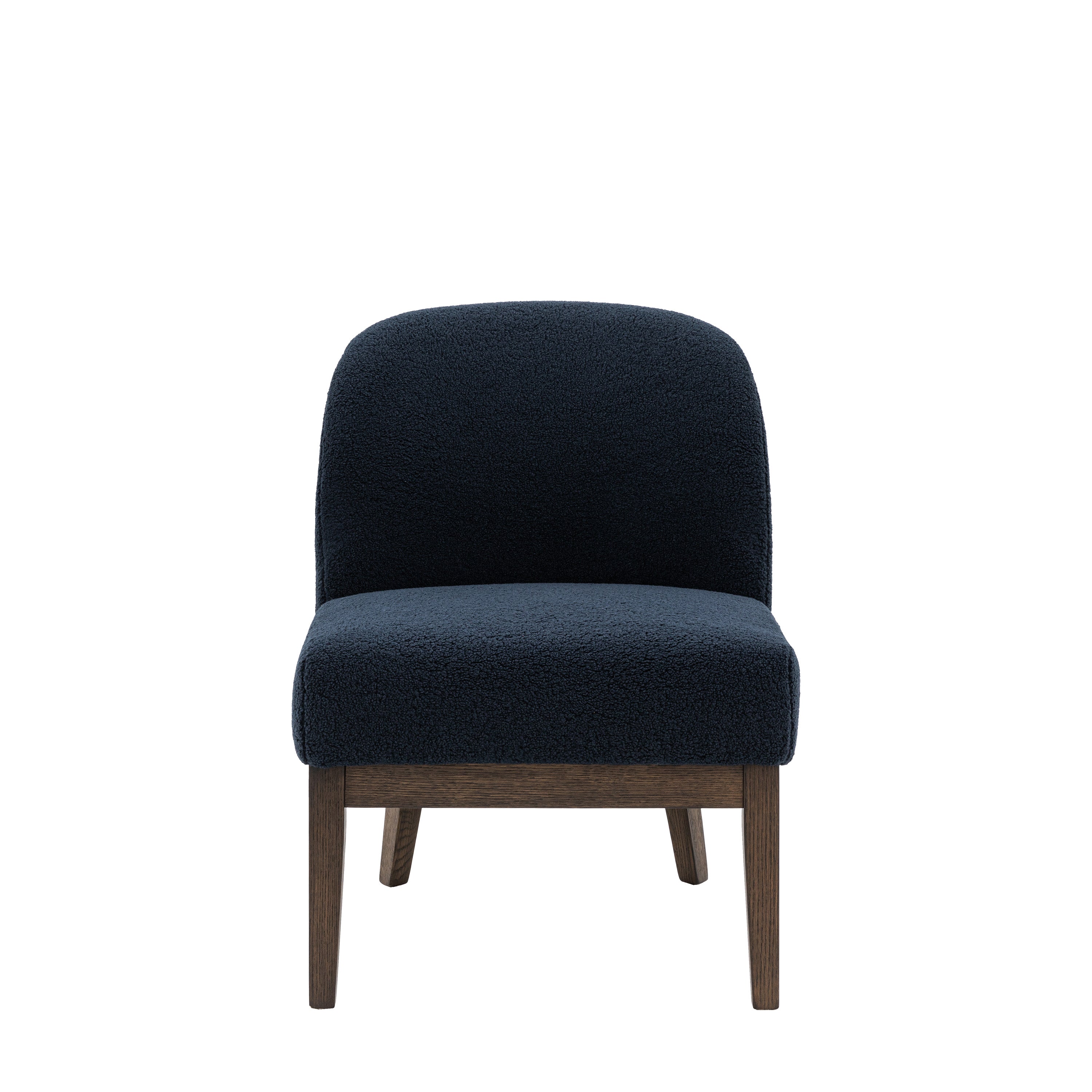 Bardfield Chair Blue Wood Blue