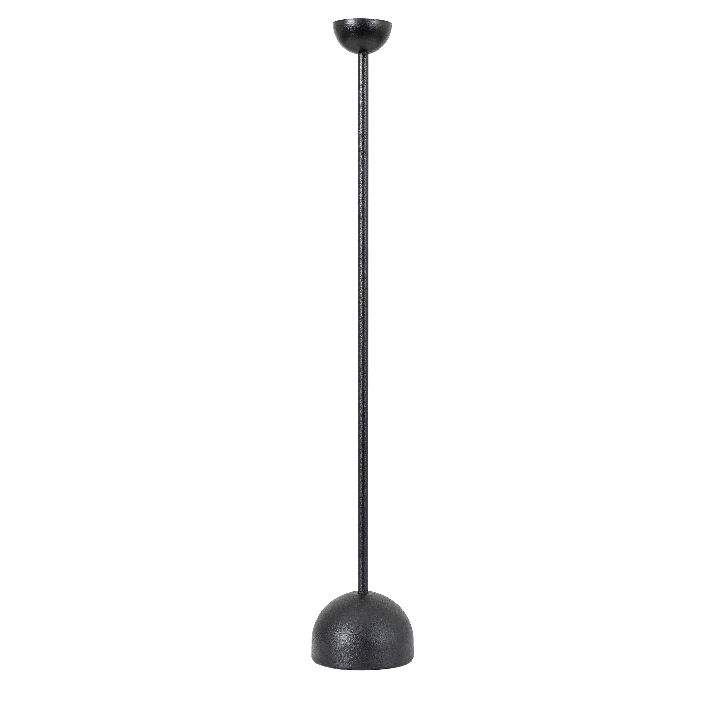 Roddy Candle Stick Large Metal Black