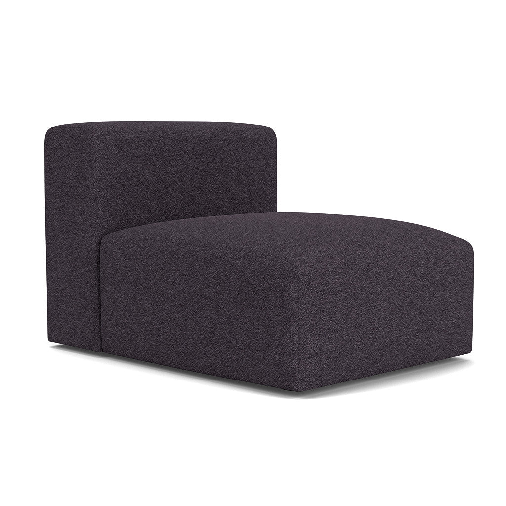 Cob Single Seater Modular Chair, Boucle, Navy Blue