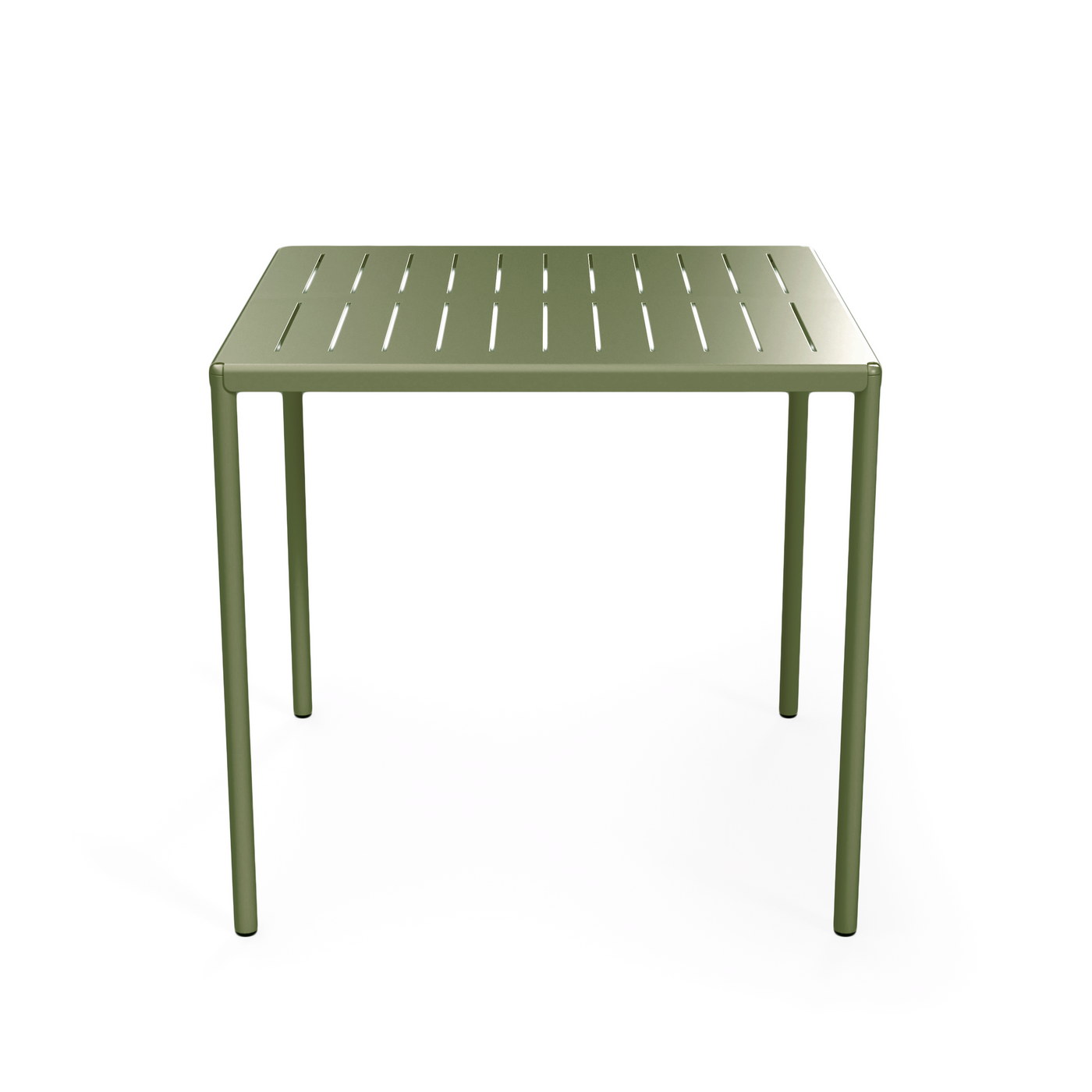 Frame Metal Garden Table, 4 Seater, Olive Green