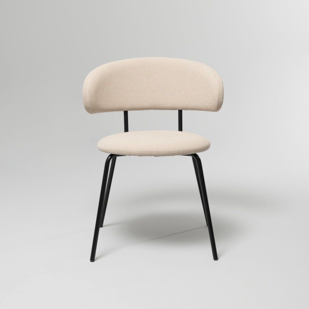 Scoop Dining Chair, Oatmeal