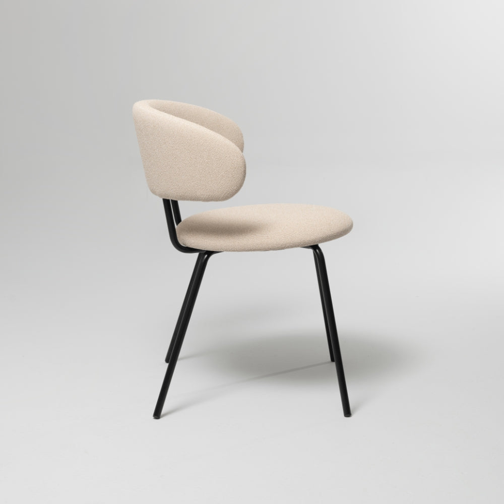 Scoop Dining Chair, Oatmeal