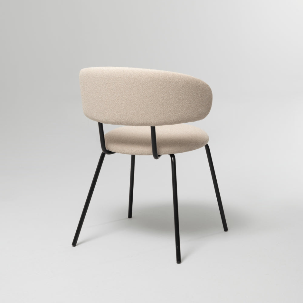 Scoop Dining Chair, Oatmeal