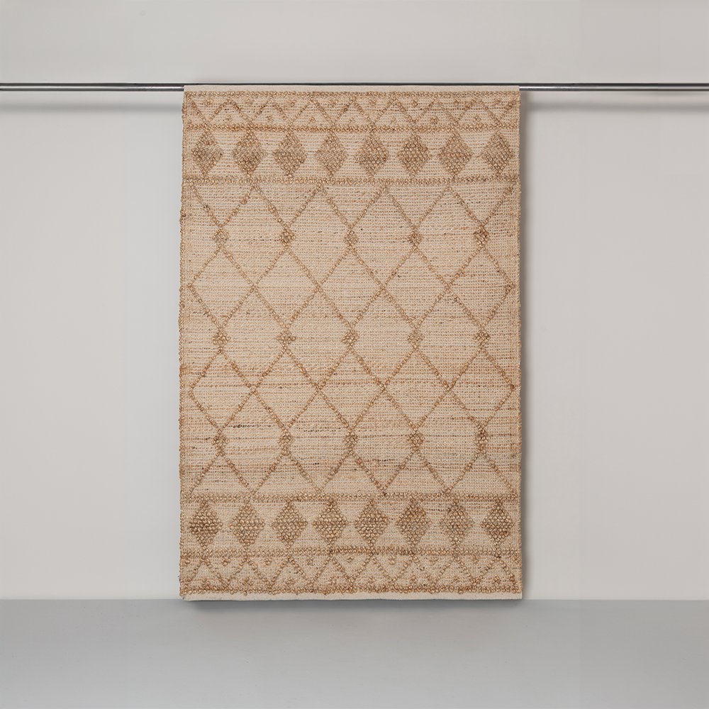 Skyros Jute Rug, Natural, Small