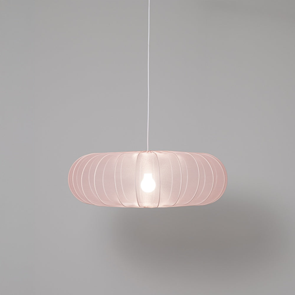 Mist Pendant Lampshade 22x64cm, Rose Chiffon