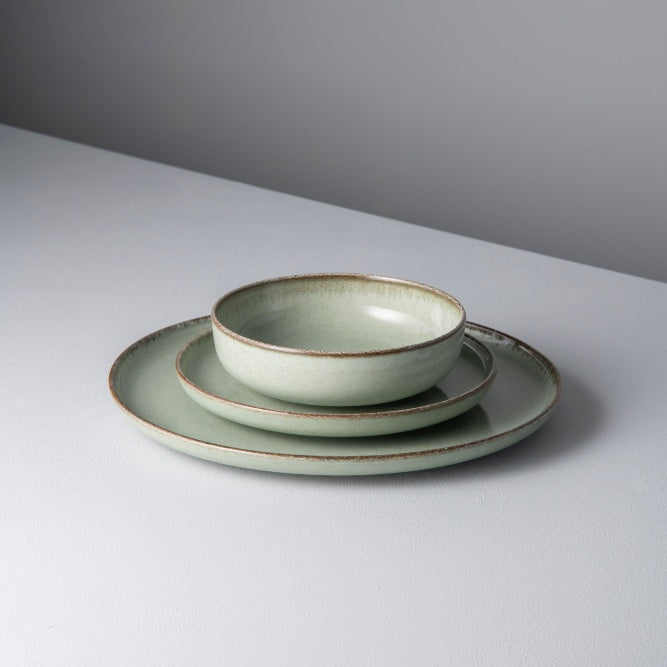 Dotti Porcelain Bowl 15cm, Green (Set of 6)