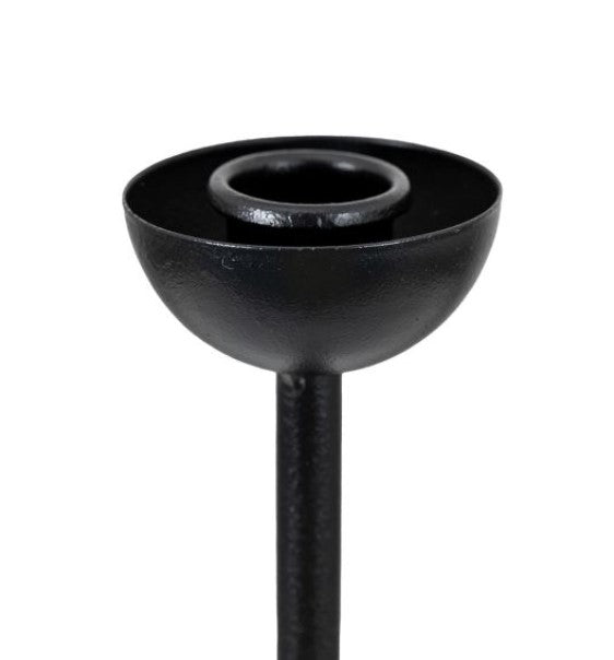 Roddy Candle Stick Large Metal Black