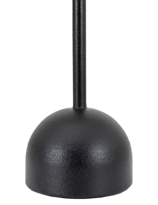 Roddy Candle Stick Small Metal Black