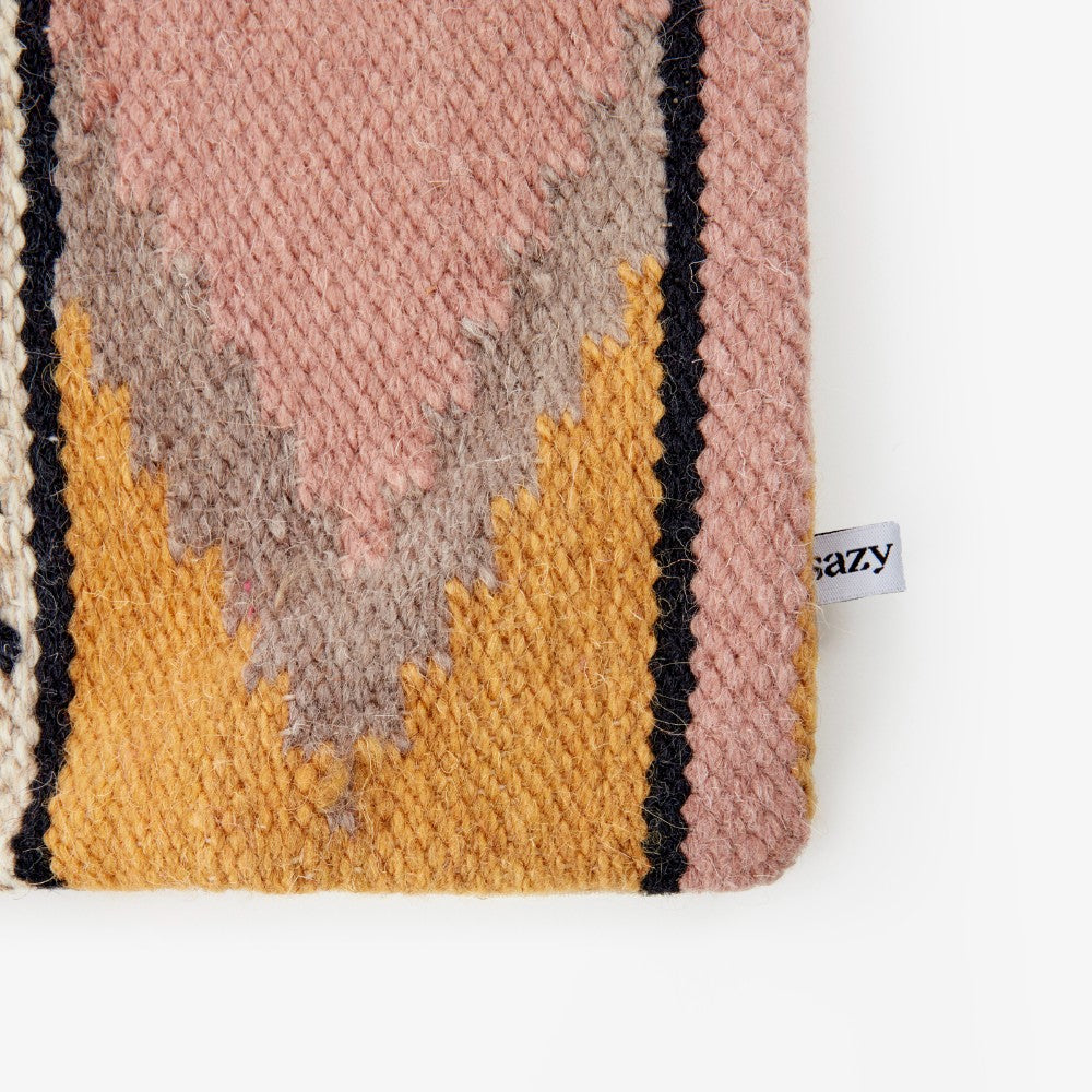 Abra Woven Cushion Cover, Multicoloured, 60x35 cm