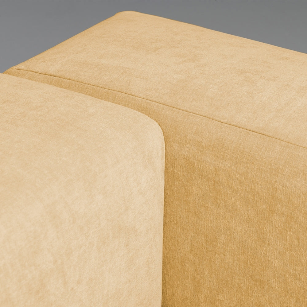 Cob Left Corner Modular Sofa, Chenille, Sandstone