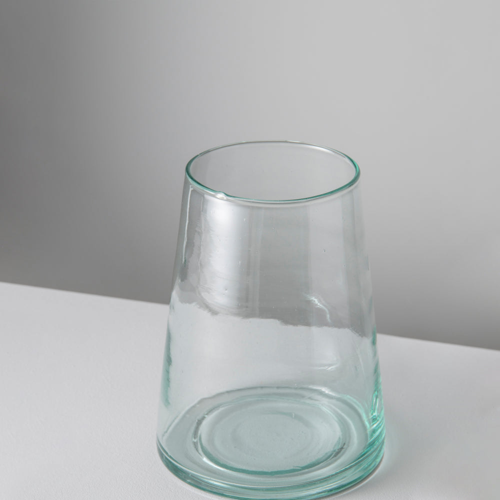 Rhea Glass Vase, Clear