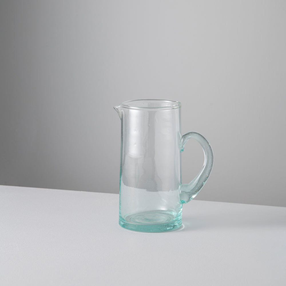 Rhea Glass Jug, Clear