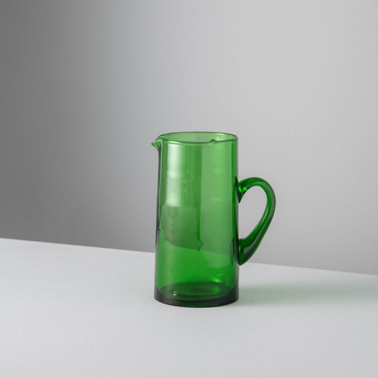 Rhea Glass Jug, Green