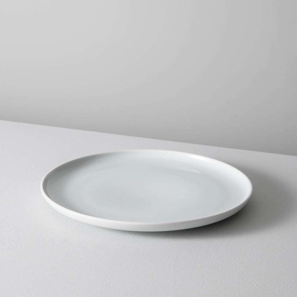 Cela Porcelain Flat Plate 27 cm, White (Set of 6)