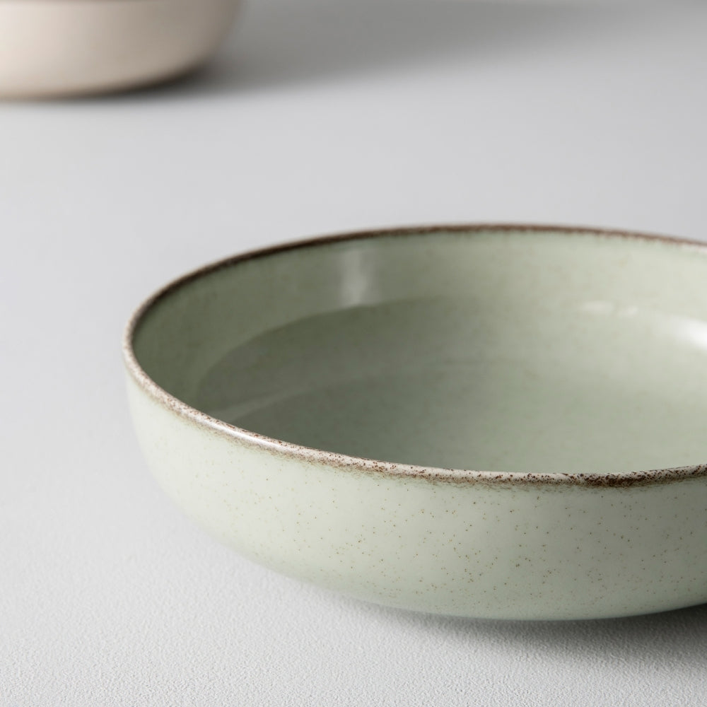 Dotti Porcelain Bowl 20cm, Green (Set of 6)